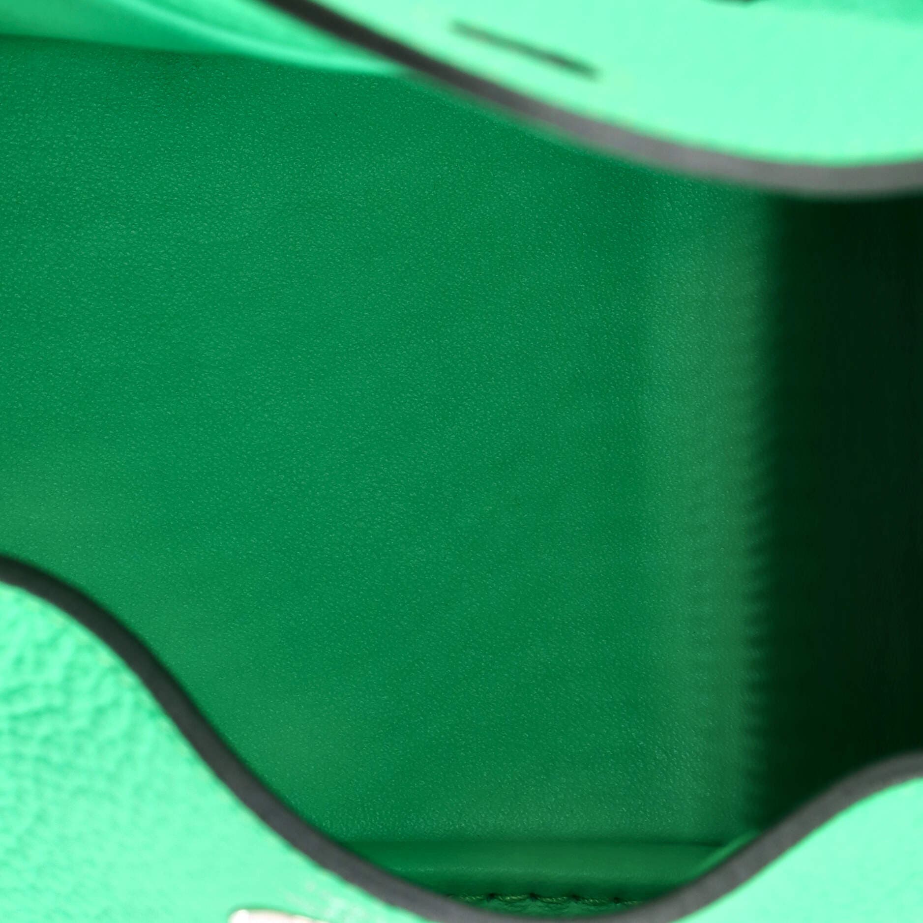 Pre-Owned Hermes Lindy Bag Clemence Mini, Alternate, color, Vert Comics