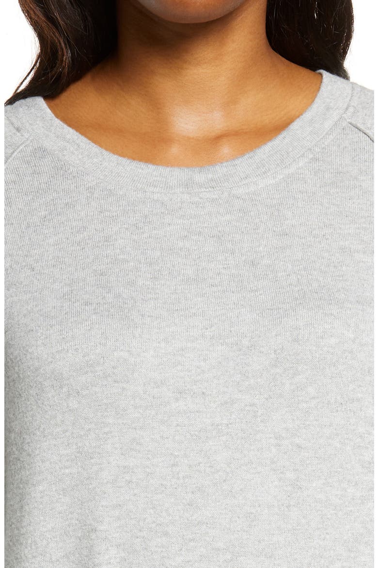 Gable Brushed Drawstring Pullover & Joggers Lounge Set, Alternate, color, GREY HEATHER