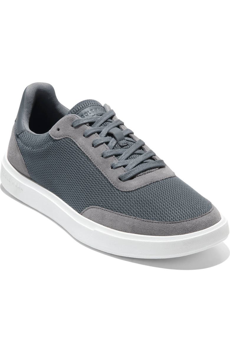 Cole Haan Grand Crosscourt Sideserve Sneaker, Main, color, Quiet Shade/ Gray Pinstripe