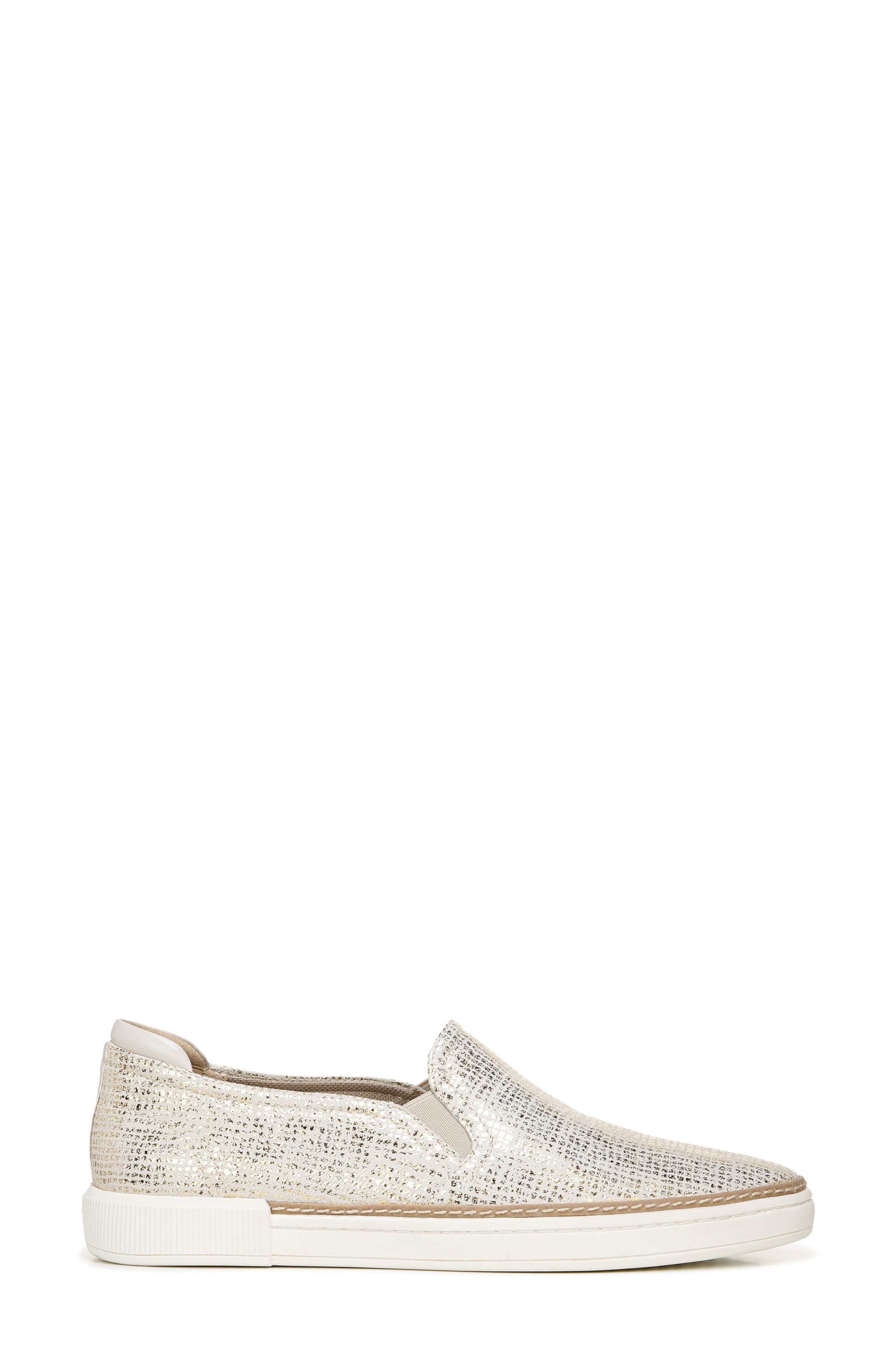 Jade Slip-On Sneaker, Alternate, color, GOLD LEATHER