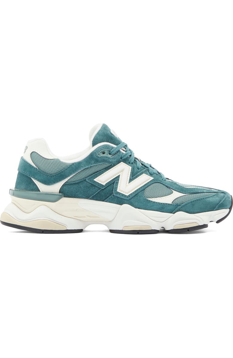 New Balance Gender Inclusive 9060 Sneaker, Alternate, color, New Spruce/ Angora