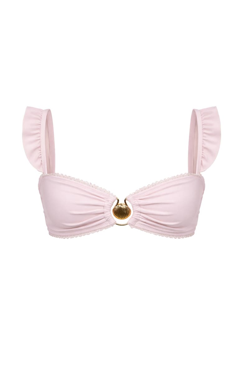 Ivy Swimwear Rosetta Bikini Top, Main, color, Pink