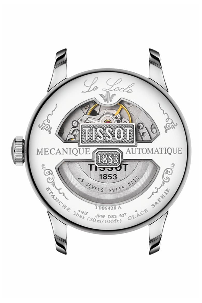 Arab Throw Rug Tissot Men's Le Locle Automatique Petite Seconde Bracelet Watch, 39mm ...