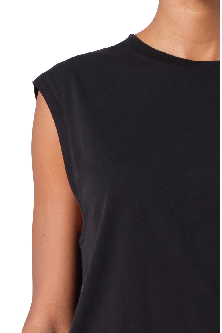 Raya Muscle Tee, Alternate, color, BLACK
