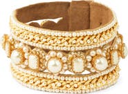 Deepa Gurnani Levina Cuff Bracelet