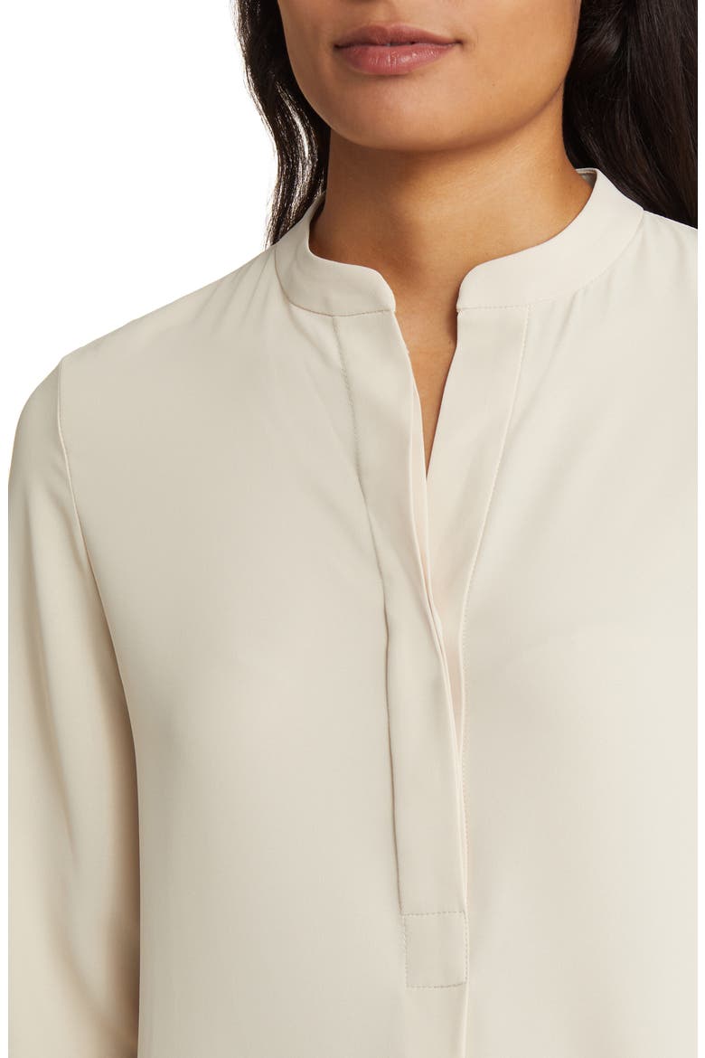 Popover Blouse, Alternate, color, CREMA