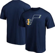 FANATICS Men's Fanatics Branded Navy Utah Jazz Primary Team Logo T-Shirt