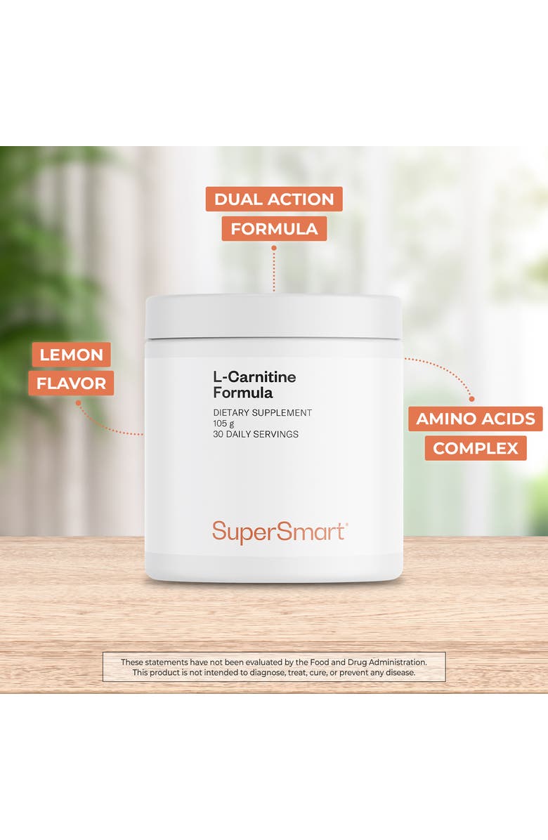 SuperSmart L-Carnitine Formula, Alternate, color,