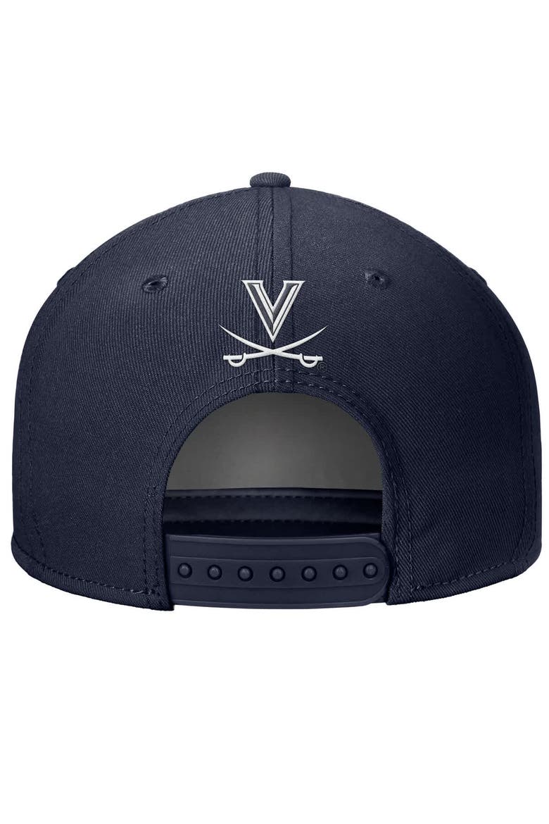 Men's Nike Navy Virginia Cavaliers Rise Adjustable Hat, Alternate, color, Navy