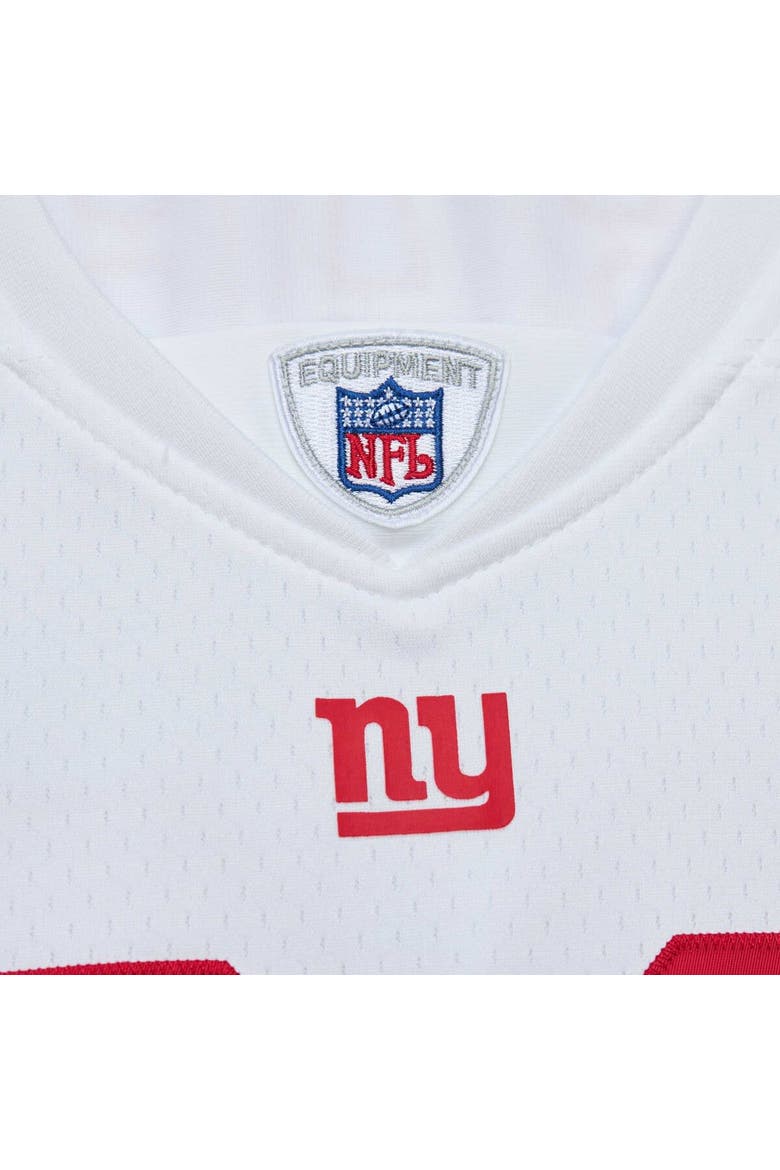 Men's Mitchell & Ness Michael Strahan White New York Giants Legacy Replica Jersey, Alternate, color, White