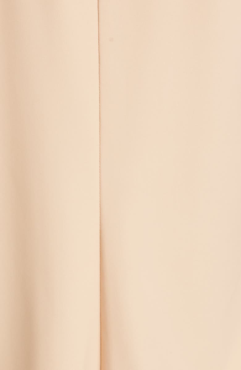 Fendi FF Karligraphy Embroidered Organza Sleeve Blouse, Alternate, color,