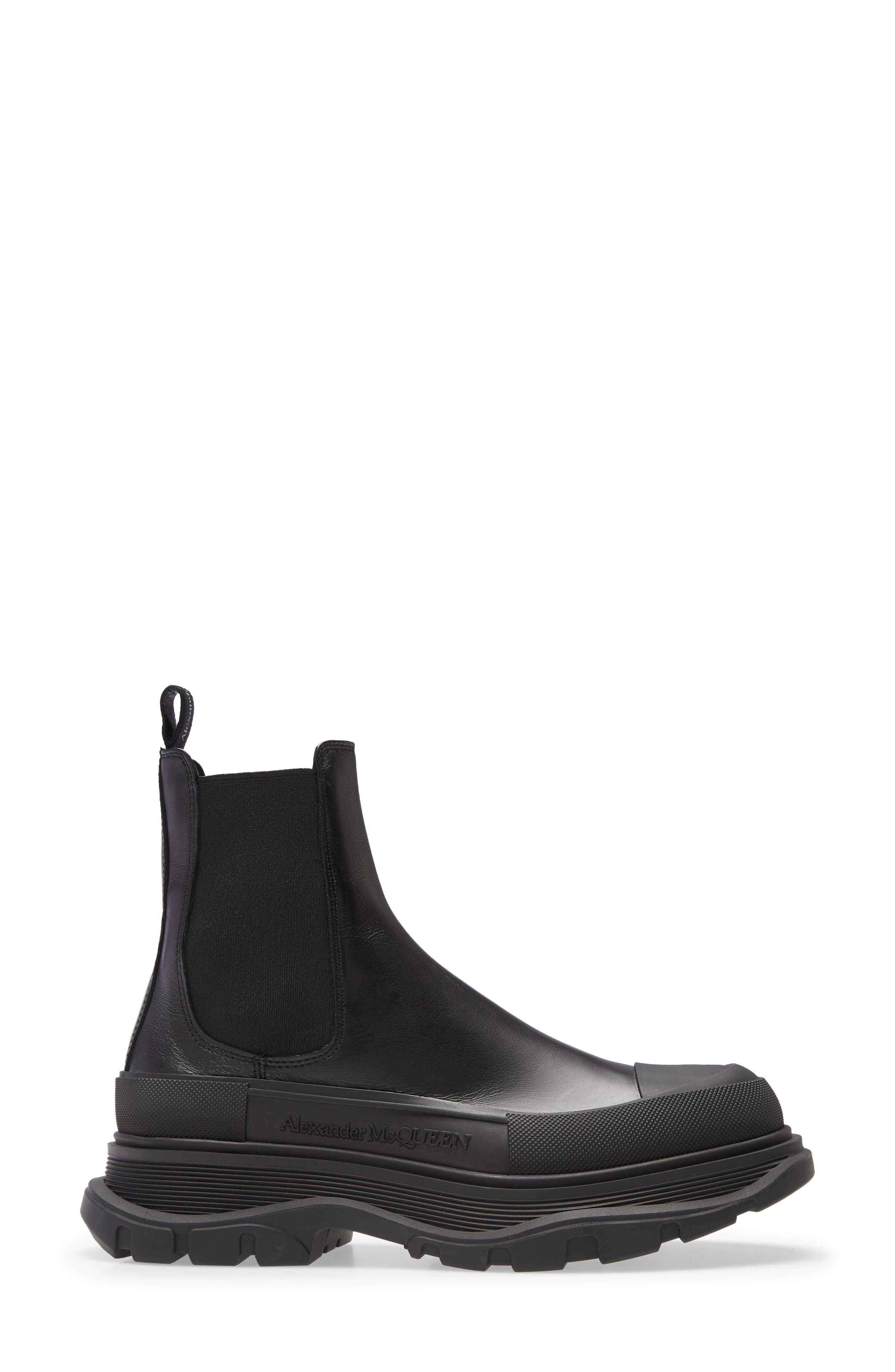 McQueen Alexander McQueen Tread Slick Chelsea Boot, Alternate, color, 