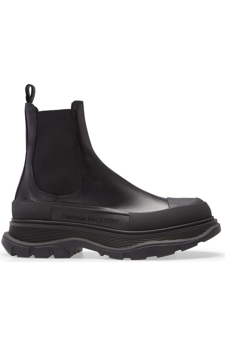 McQueen Alexander McQueen Tread Slick Chelsea Boot, Alternate, color,