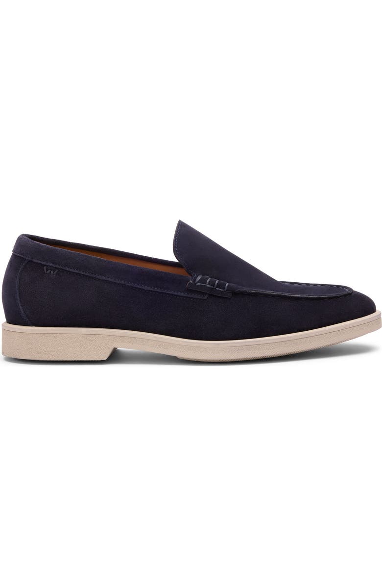 Stuart Weitzman Don Loafer, Alternate, color, Navy Blue