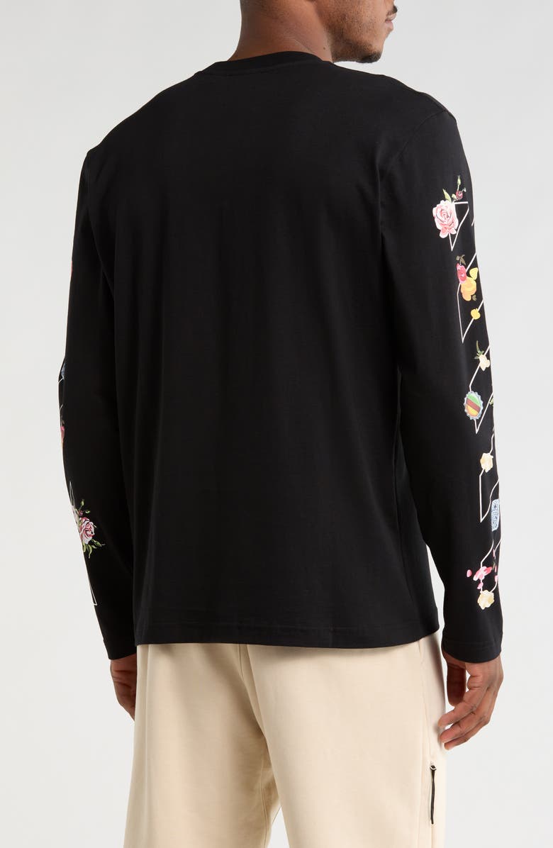 Off-White Lots Long Sleeve Graphic T-Shirt, Alternate, color, 