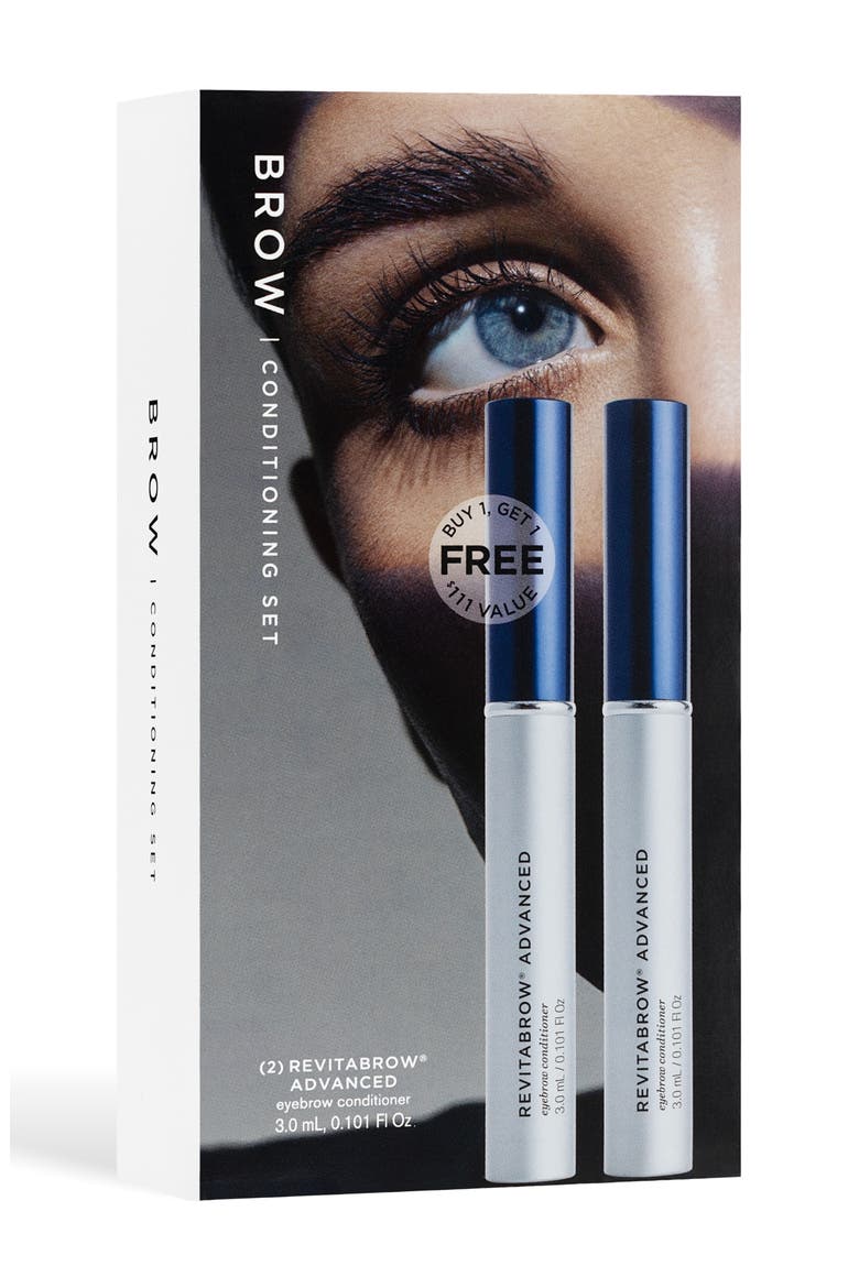 RevitaBrow® ADVANCED Eyebrow Conditioner Duo Set $222 Value, Alternate, color, NO COLOR