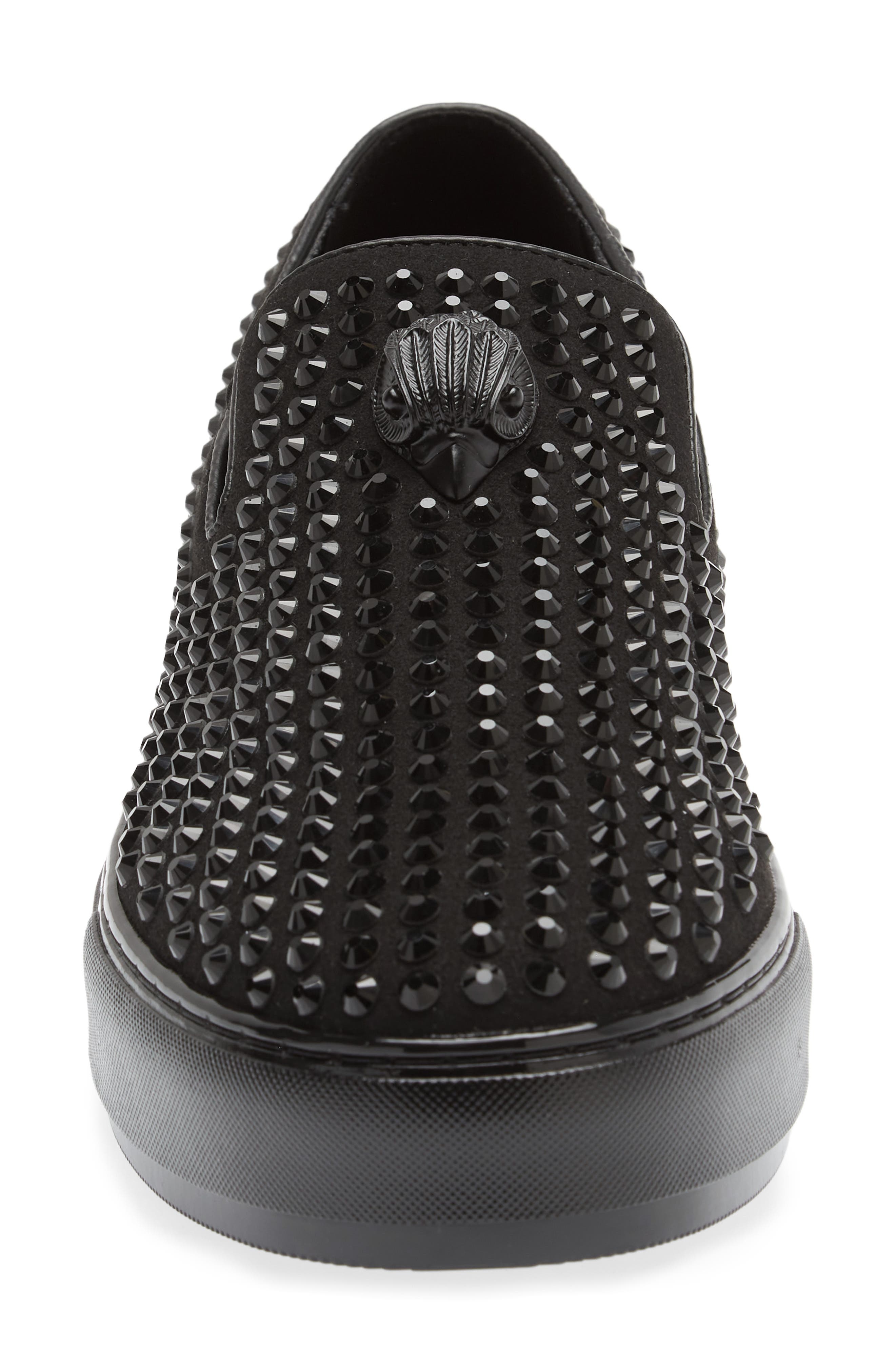 Kurt Geiger London Laney Crystal Stud Platform Slip-On Sneaker, Alternate, color, 
