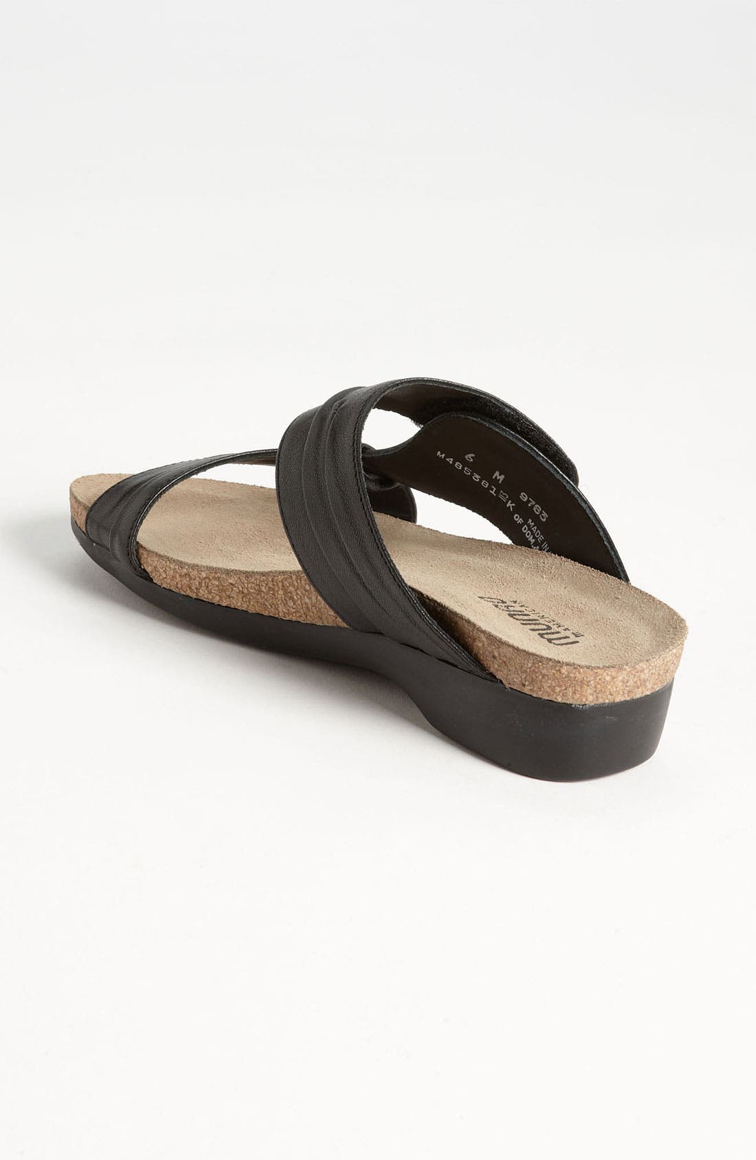 'Libra' Sandal, Alternate, color, BLACK
