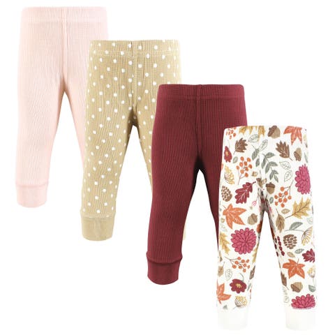 Warm Slim-Fit Ankle Pants 4-Piece Set (Baby)