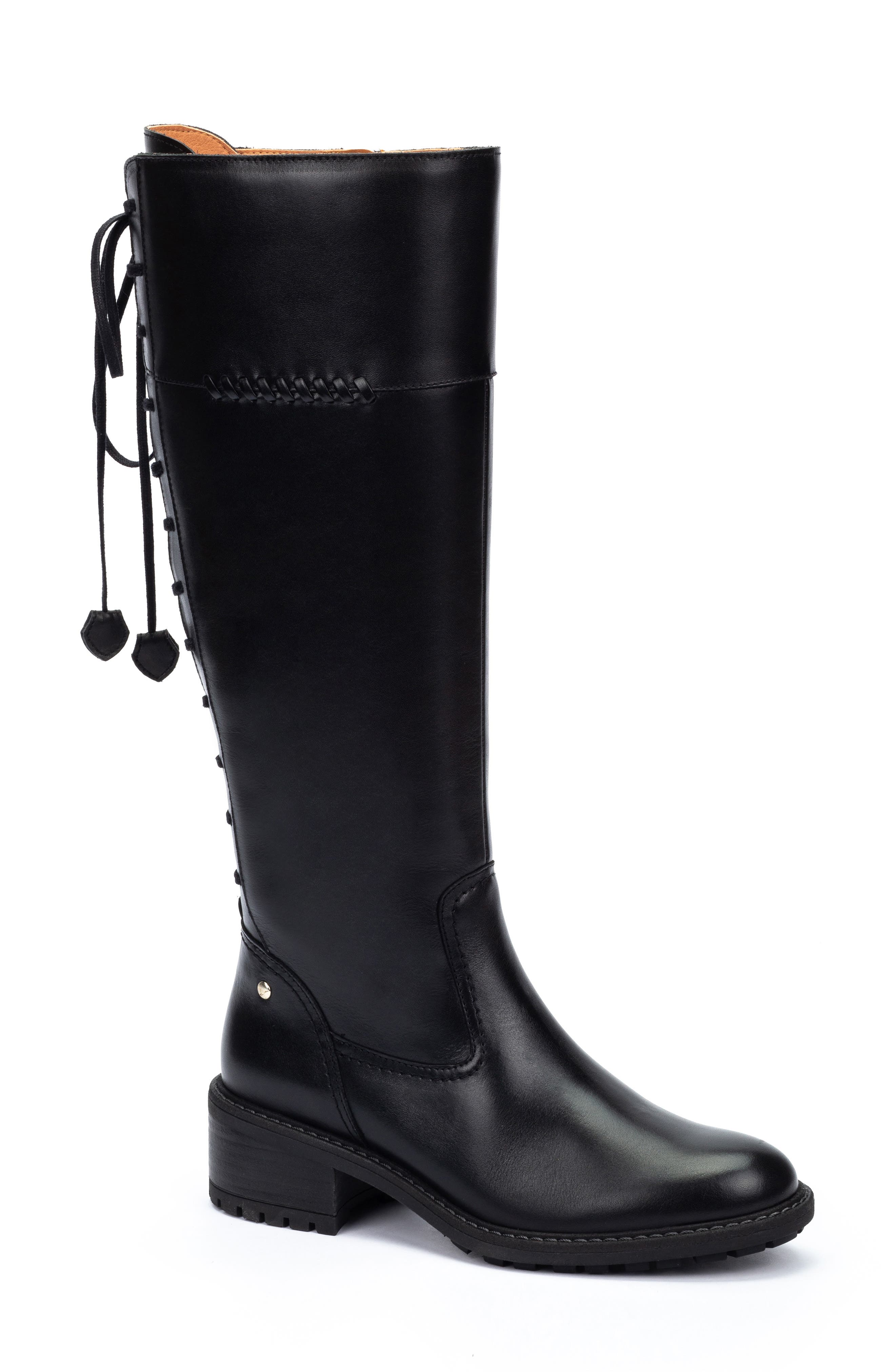 PIKOLINOS Medina Riding Boot, Main, color, Black