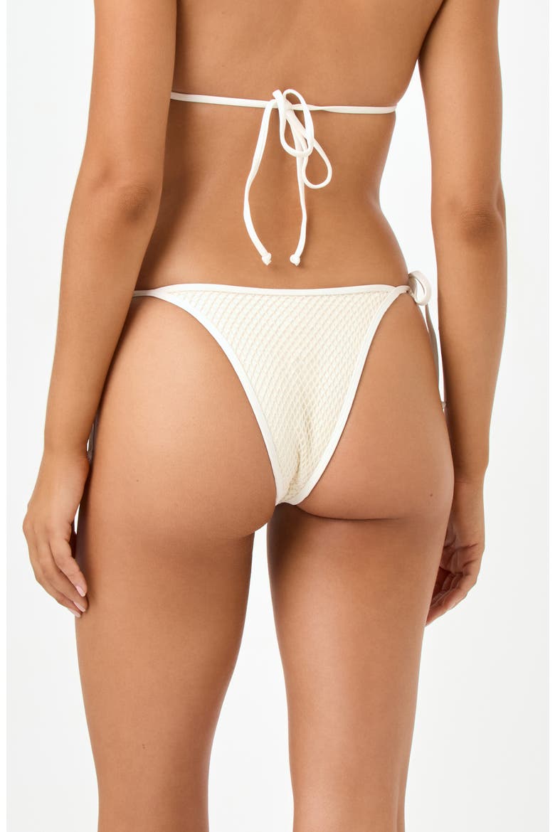 Levy Bitsy Bikini Bottoms, Alternate, color, CREAM