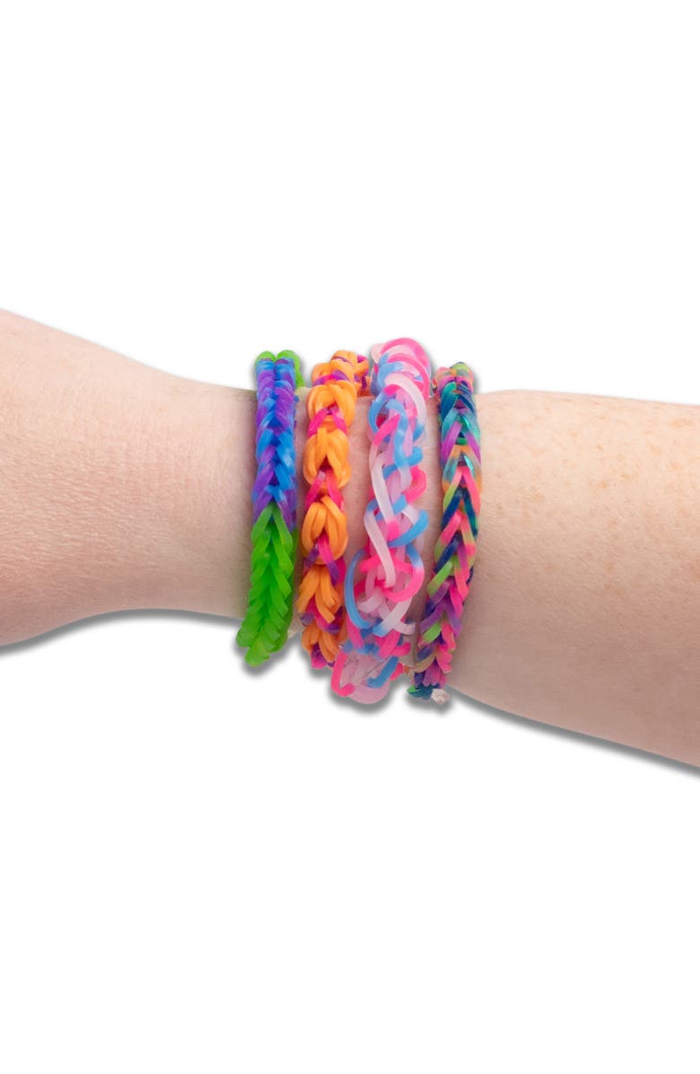 Rainbow Loom Confetti Crush Treasure Box 7000 Bands, DIY Kit, Kids 7+, Alternate, color, Multicolored