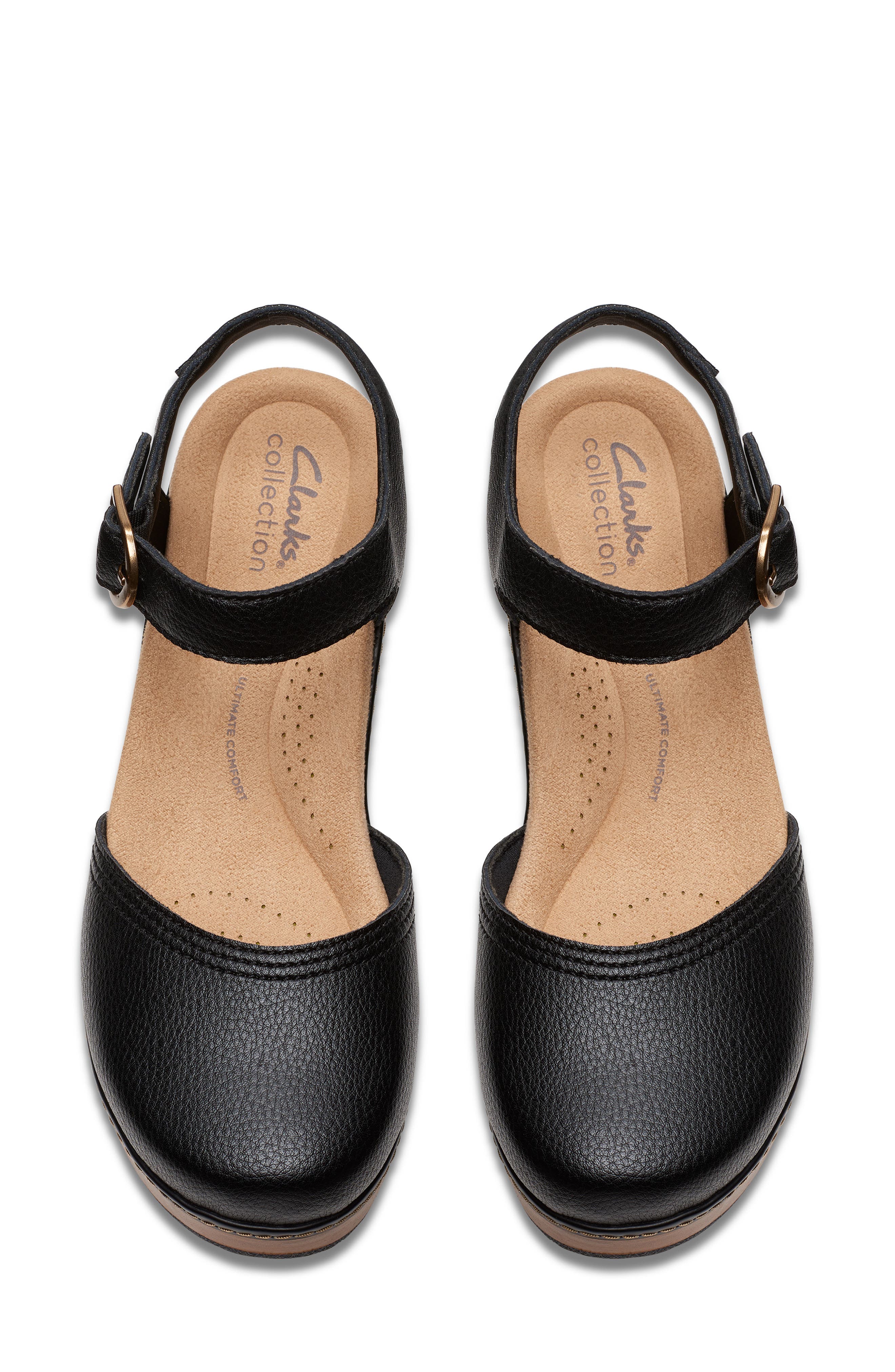Clarks<sup>®</sup> Paizlee Bay Sandal, Alternate, color, Black Leather