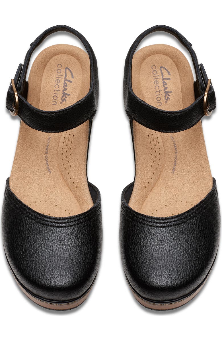 Clarks<sup>®</sup> Paizlee Bay Sandal, Alternate, color, Black Leather