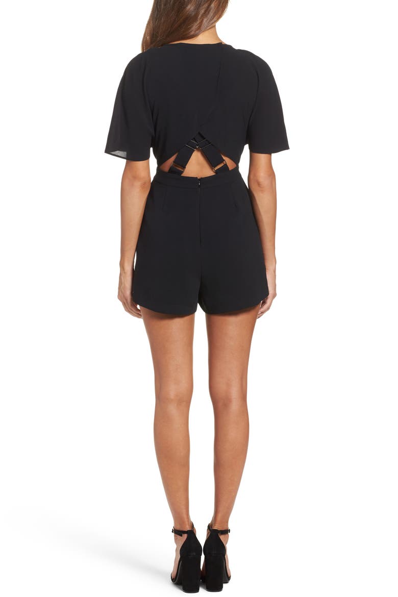 Karen Romper, Alternate, color, BLACK
