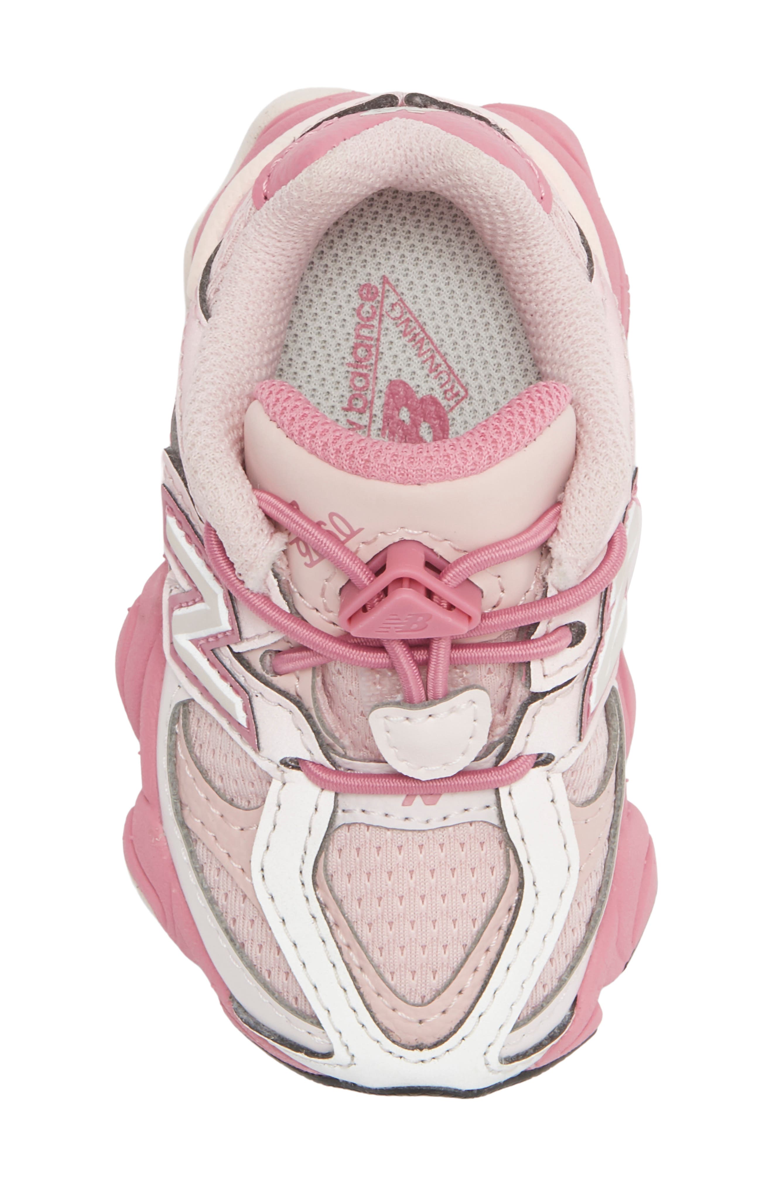 Kids' 9060 Sneaker, Alternate, color, PINK SALT/ PINK ERASER