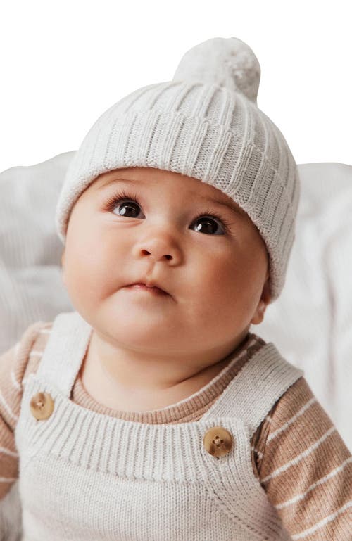 Cotton On Kids Organic Knit Bubbbysuit In Cloud Marle