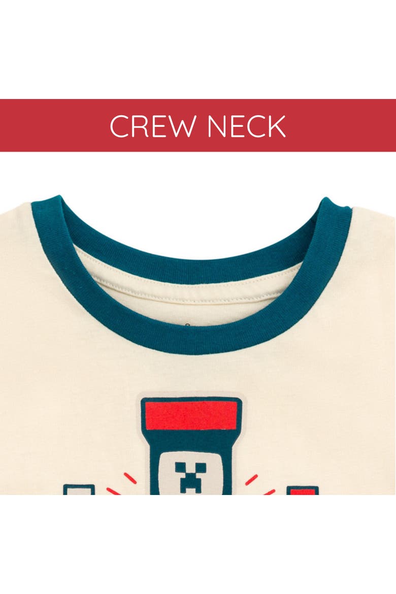 Creeper T-shirt (toddler, Little Kid & Big Kid), Alternate, color, Creeper Cream Teal