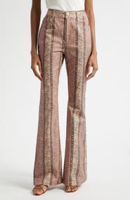 Cinq à Sept Pepper Paisley Bootcut Jeans
