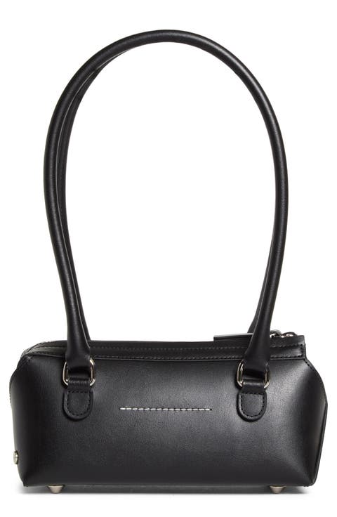 Mini New Bauletto Leather Shoulder Bag