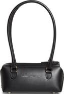 MM6 Maison Margiela Mini New Bauletto Leather Shoulder Bag