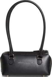 MM6 Maison Margiela Mini New Bauletto Leather Shoulder Bag