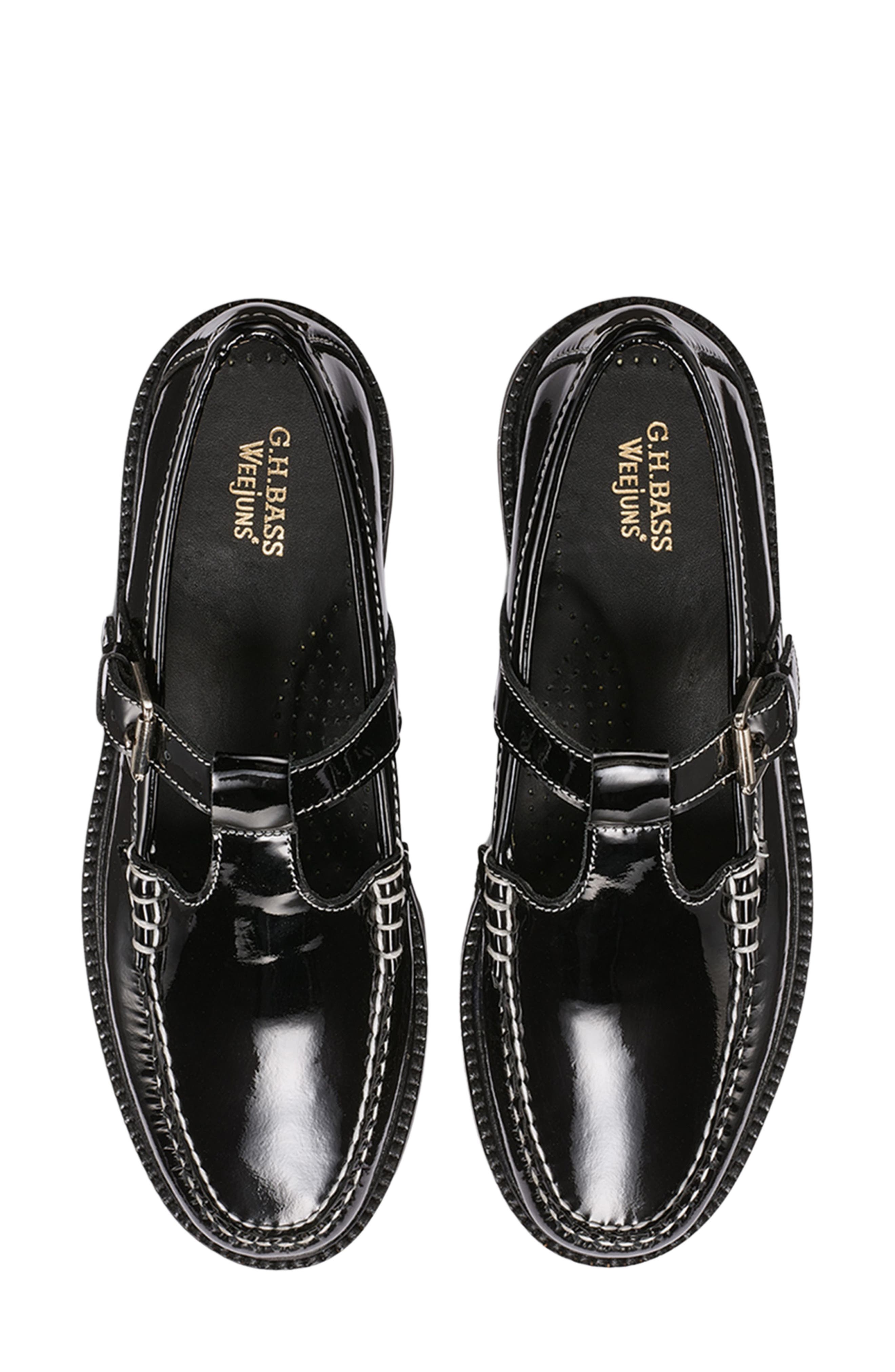 G.H.BASS Weejuns<sup>®</sup> Mary Jane Moc Toe Lug Sole Loafer, Alternate, color, 