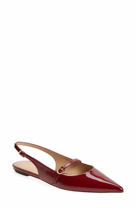 Stuart Weitzman Emilia Mary Jane Slingback Flat