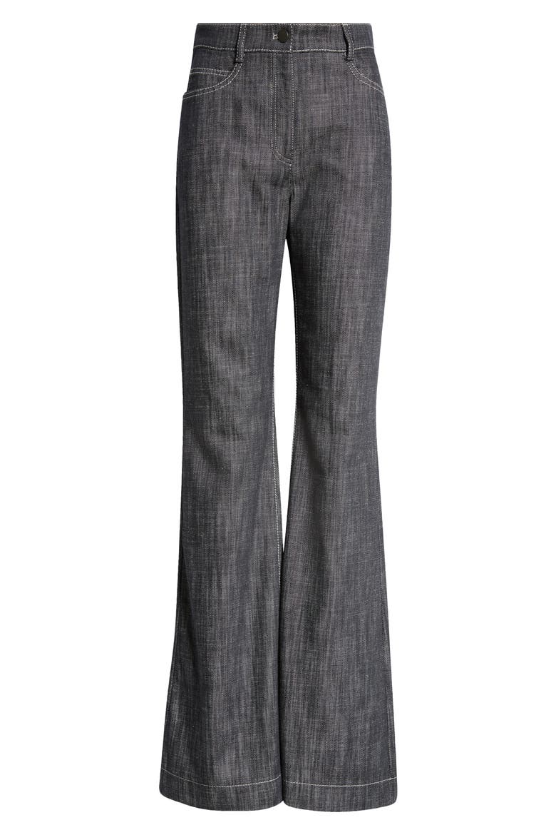Courtney Tailored Bootcut Jeans, Alternate, color, BLACK DENIM
