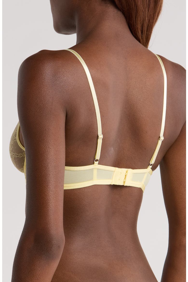Isabelle Lace Demi Underwire Bra, Alternate, color, FRENCH VANILLA