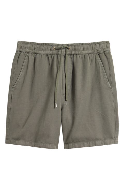 Folgate Cotton & Linen Twill Shorts