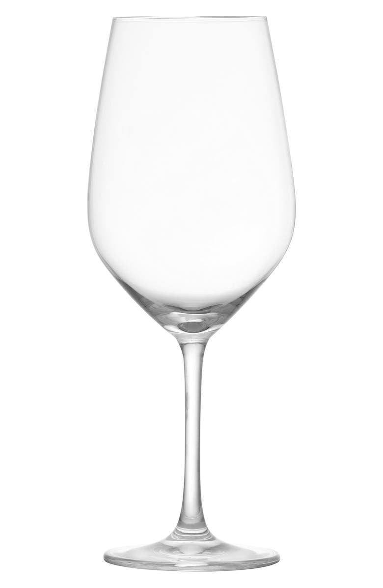 Fortessa Schott Zwiesel Set of 6 Forté Red Wine Glasses, Main, color, Clear