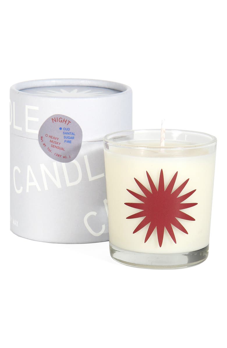 SOUNDS Scented Natural Soy Candle, Main, color,