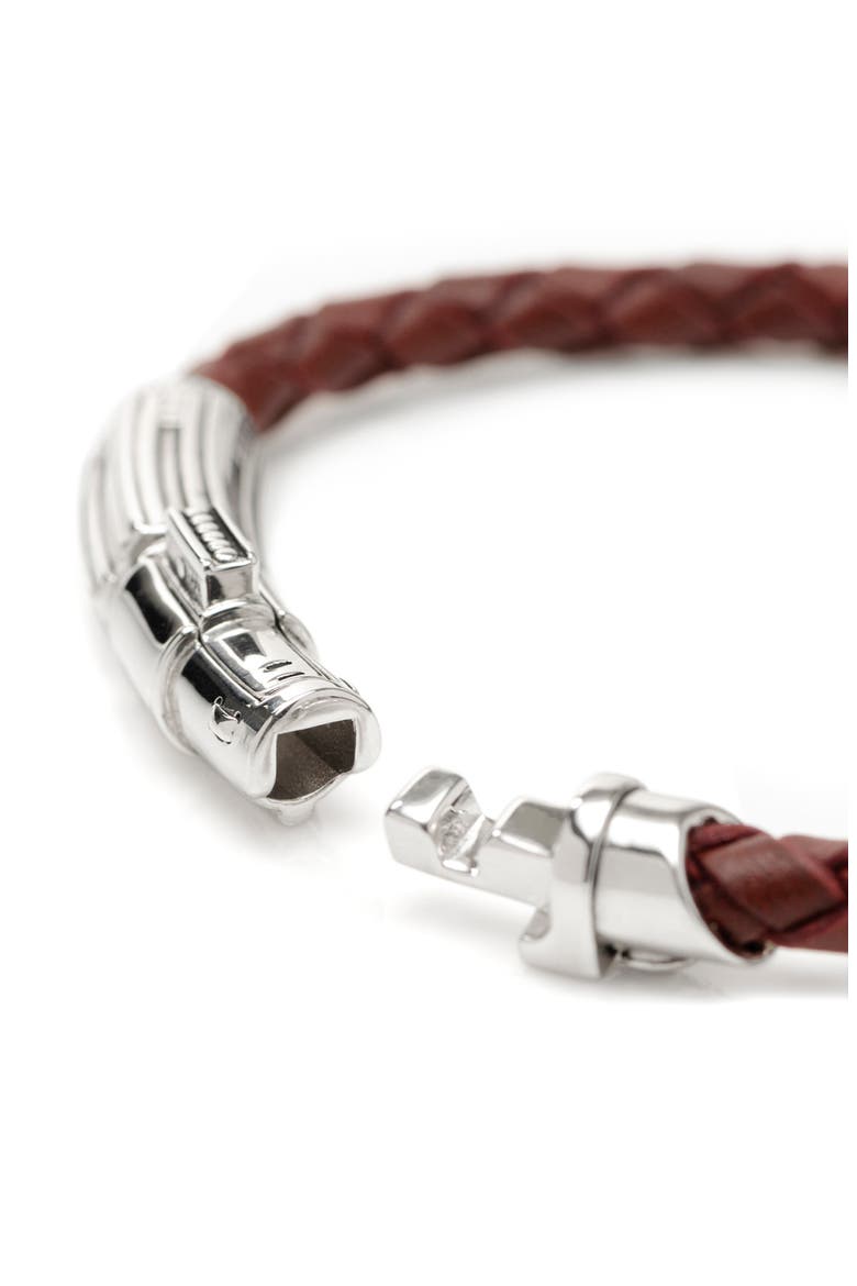 Star Wars™ Darth Vader Braided Leather Lightsaber Bracelet, Alternate, color, RED