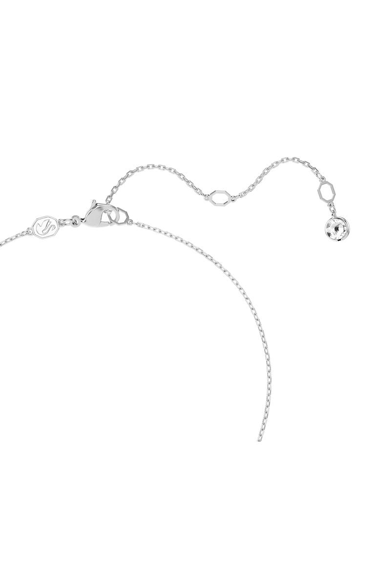 Swarovski Dextera Pavé Charm Necklace, Alternate, color, 