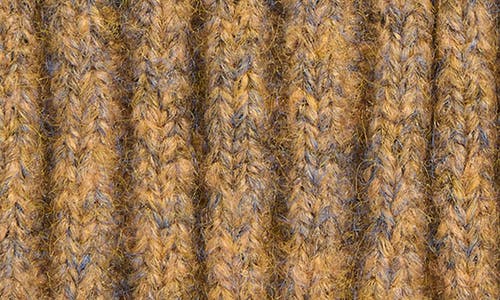 Tasha Faux Fur Pompom Cuffed Beanie In Brown