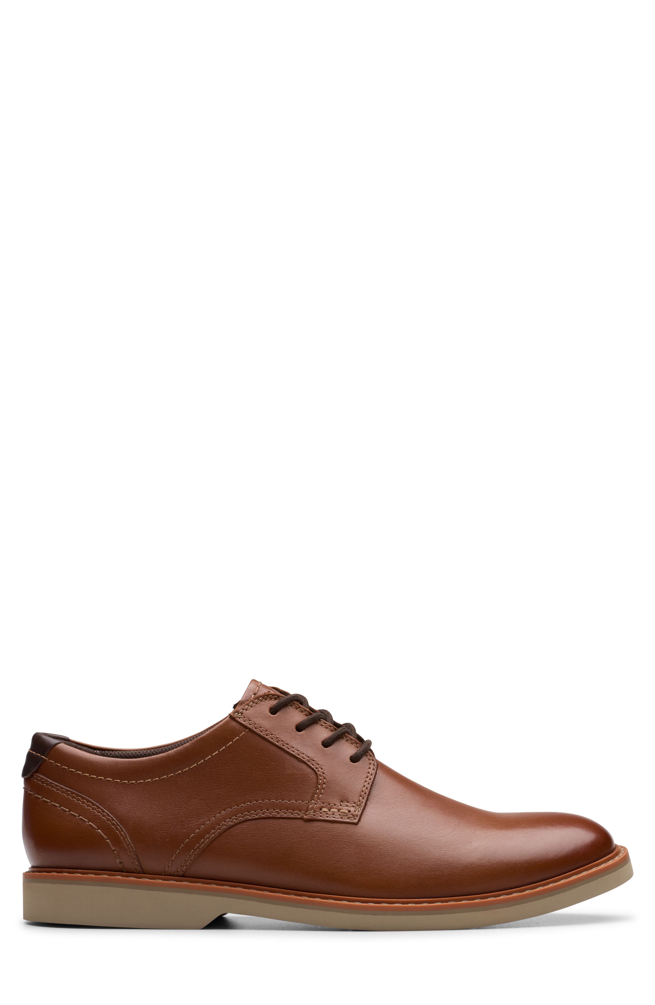 Clarks<sup>®</sup> Radcliff Plain Toe Derby, Alternate, color, Tan Leather