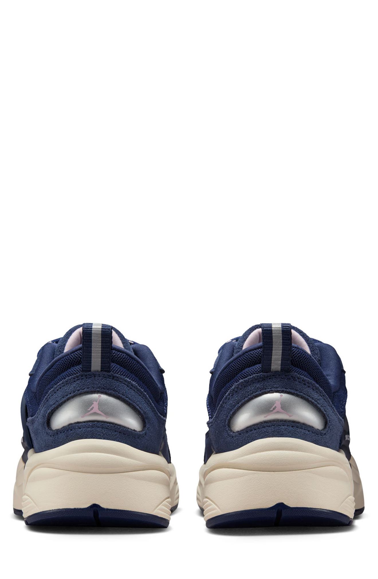 Trunner O/S Sneaker, Alternate, color, MIDNIGHT NAVY/ PINK FOAM