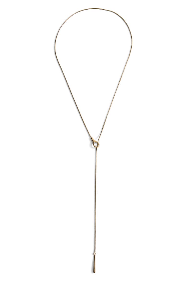 Pendant Necklace, Main, color, GOLD