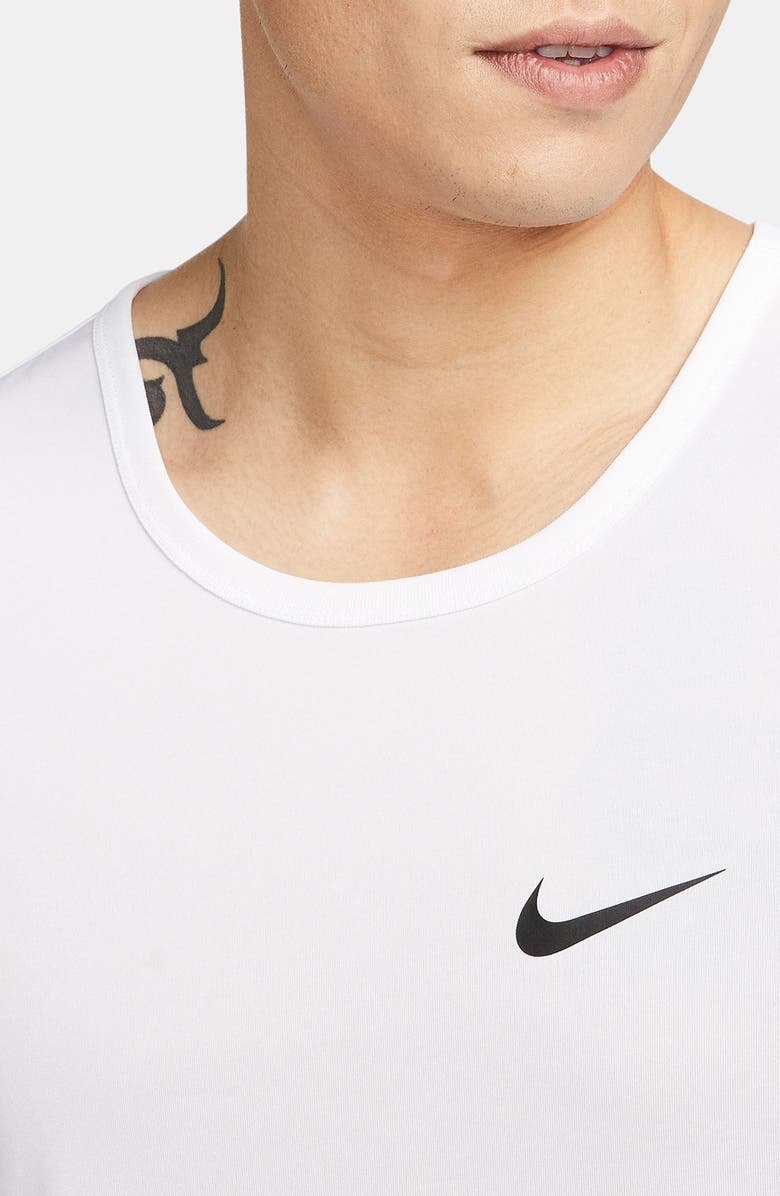 Nike Dri-FIT Legend Training Tank, Alternate, color, White/ Black